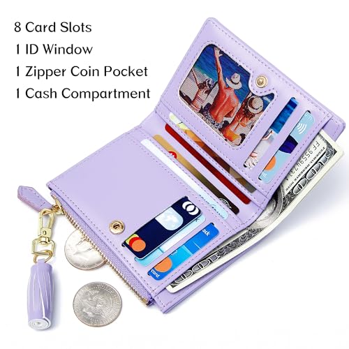 Personalized Women Wallets Birthday Gift, Graduation Gift for Friend, Classmates, Teacher, Parent-child Gift for Son Daughter 0651c3