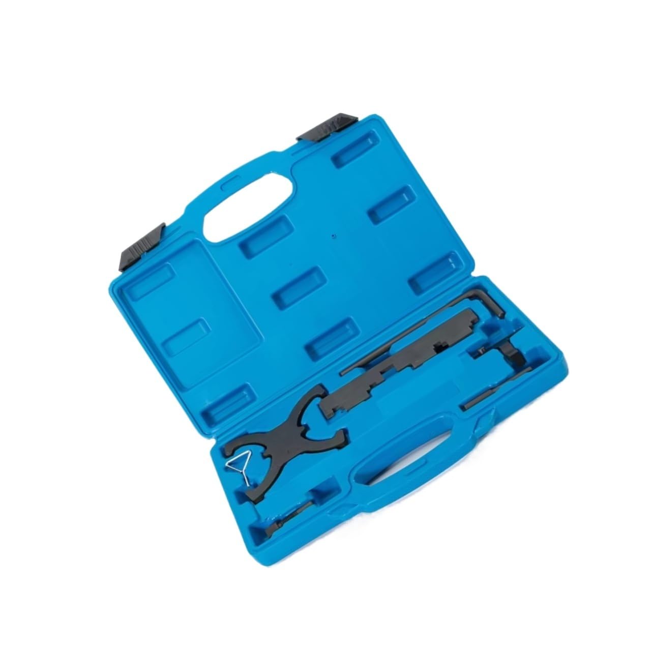 Kit Messa in Fase Compatibile Con Ford Per Fiesta 1995-2020 7 Pezzi Kit Attrezzi Per La Fasatura Dell'albero A Camme Motore Bloccaggio Tenditore Della Cinghia Distribuzione