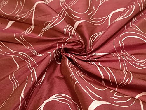 Taffetas 100 % soie rouge rigide pour structurer vos robes de cérémonie