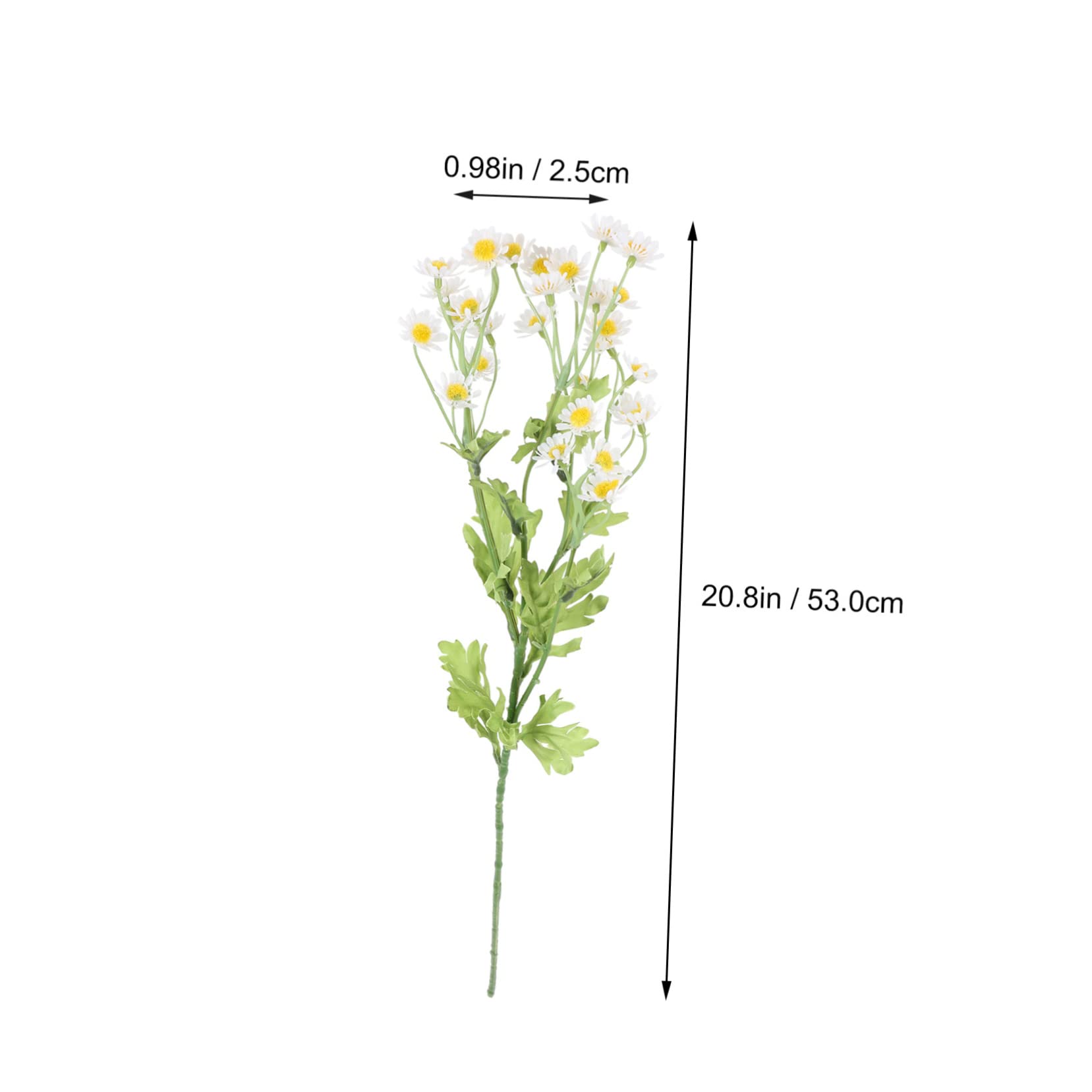 KOMBIUDA 3sets Faux Blumen Gefälschte Bouquet Lebensechte Decor Für Haushalt Büro Display 3 Stücke * 3