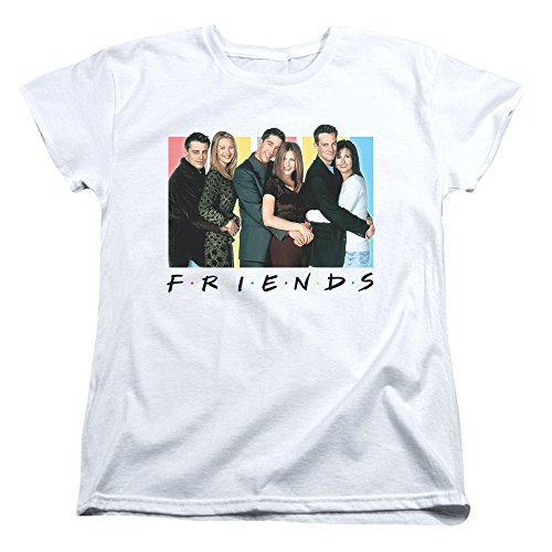 Popfunk Friends Cast Women's T Shirt & Stickers (Small)