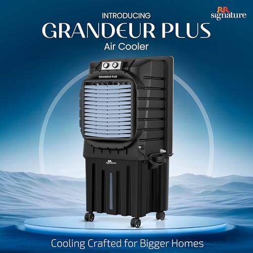 Image of RR Signature GRANDEUR PLUS Desert Air Cooler 100 LTR 【Dark Grey】