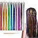 Produktbild Kyerivs Haar Lametta 6000 Strähnen Farbiger Haarverlängerungs HFunkelnde Glänzende Extensions Multi-Farben Haar Streifen für Party Supplies Accessoires für Meerjungfrau Geschenke für Mädchen 10 Farben