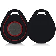 kwmobile Key Fob Cover for Harley Davidson Motorcycle Key Cover - Silicone Protective Case in Black / Red - Soft Motorcycle Key Shell