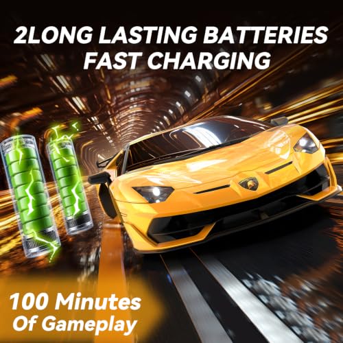 Image of AEROQUEST 1:16 Lamborghini Remote Control Car (Yellow)