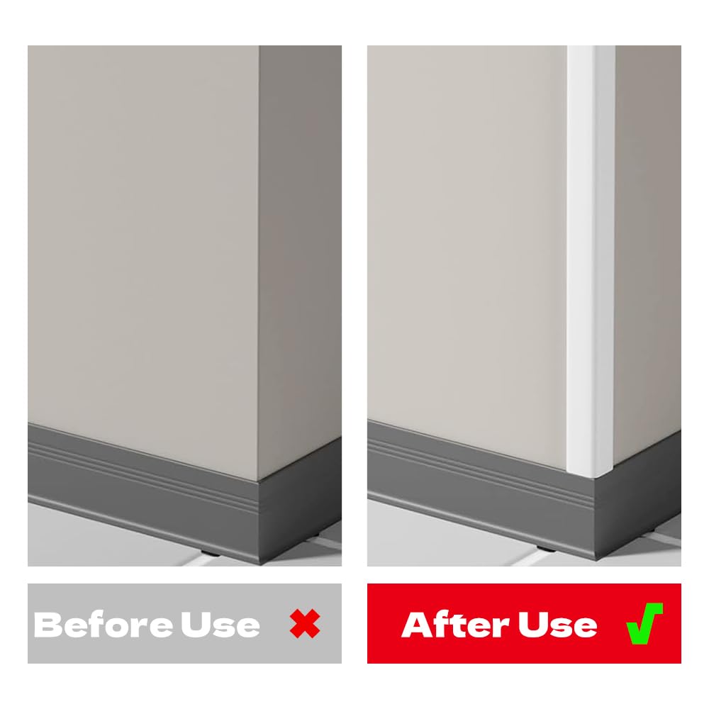 Cantos Autoadhesivos, Cantoneras Adhesivas, Protector Esquinas Pared, Molduras de Pared Autoadhesivas, Moldura Decorativa Adhesiva Para Puertas Ventanas Muebles – Rollo Impermeable (Blanco, 4cm×5m)