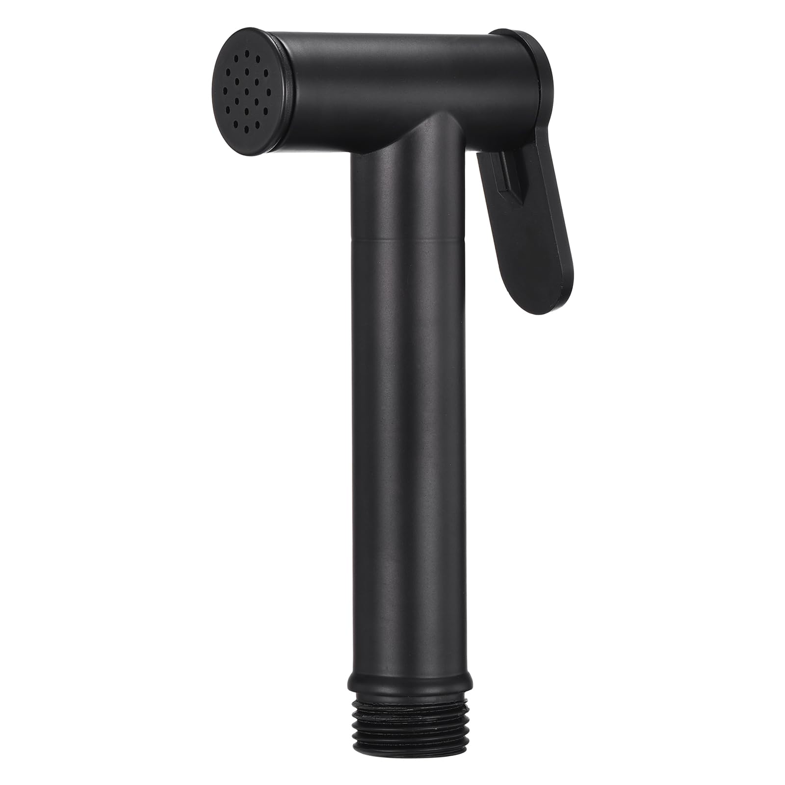 sourcing map Handheld Bidet Sprayer, Water Pressure Control Toilet Bidet Sprayer Shower for Bathroom Kitchen Washing Flushing Cleaning, Black