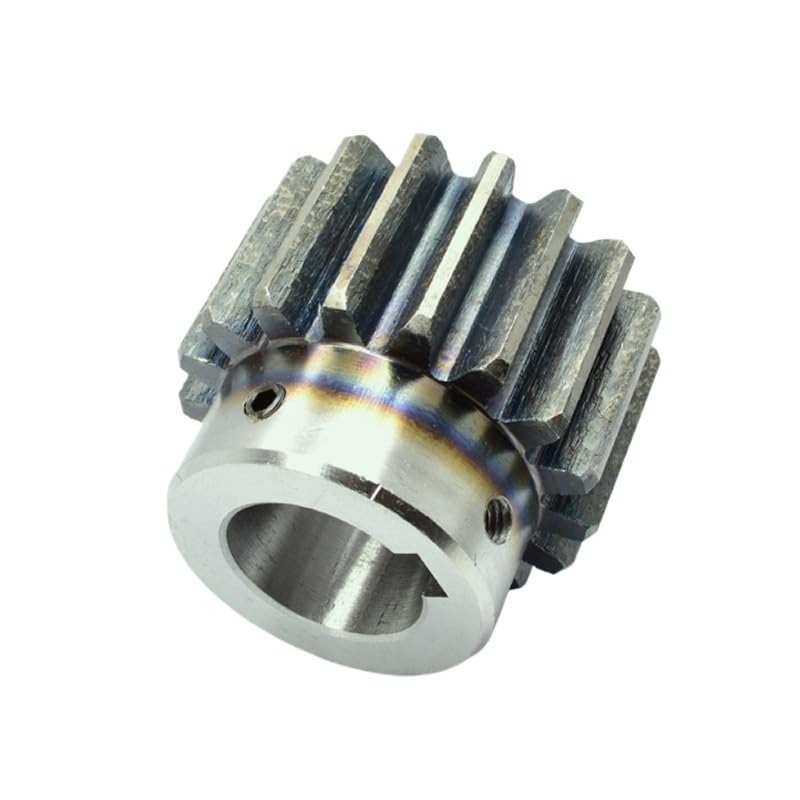 Boss Gear 1.5 die 15 Teeth 18 Teeth 20 Teeth 25 Teeth Motor Gear Cylindrical Gear with Step Gear Opening(1.5 Mold 25 Perforations 16)