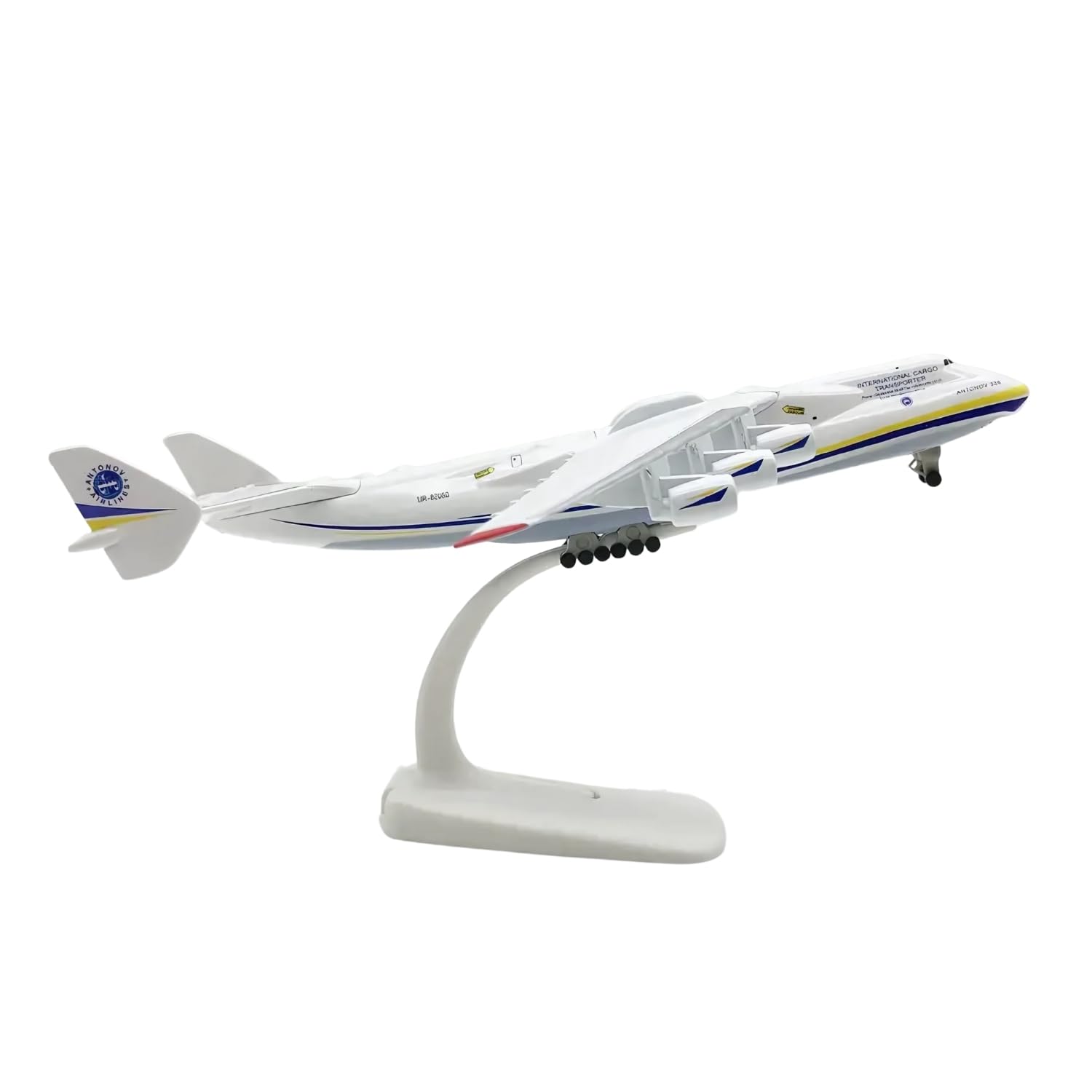 Sage Square Airbus AN-225 Mriya Antonov 20cm Aircraft Model | Die-Cast Metal Plane with Landing Gears | Collectible for Aviation Enthusiasts | Display, Office, Gifting | Detailed Aviation Memorabilia-image-22