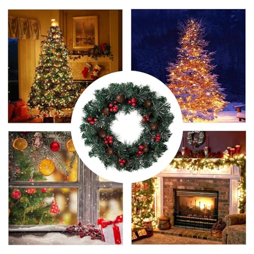 Guirlande de Noël pour étagère de cheminée et humidificateur LED - 5
