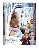 Tauche ein in die zauberhafte Welt von Anna & Elsa und gestalte dein Zimmer mit den magischen Fensterbildern von Disney Frozen II!