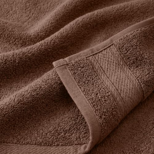 Superior Handtücher aus ägyptischer Baumwolle, 4er-Set, ultraweiche Handtücher, Dickes Plüsch, saugfähig, schwer, Gästebad, Hotel, Spa… – Ansicht 7