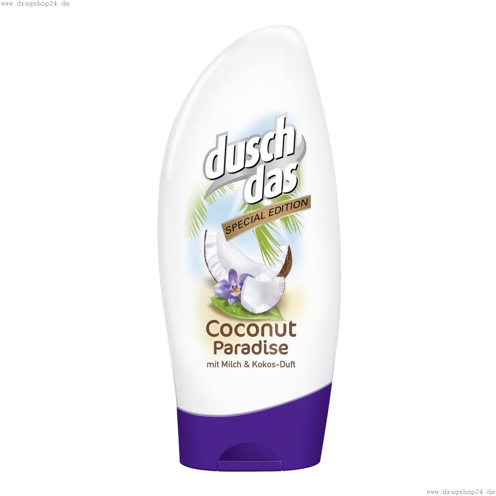 Coconut Paradise Shower Gel 250ml shower gel by Duschdas