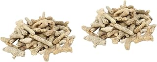 generic 2Pcs Acessórios Paisagem Mídia De Água Areia-Pedras Decorações De Quarto Decoração De Aquário Natural Layout De Rocha Pedra Aleatória Biológica Mídia Decorativa Filtro