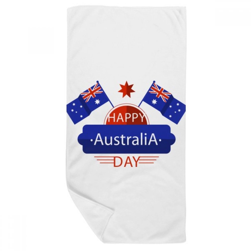 Serviette de bain Australie multicolore 35x70 cm DIYthinker