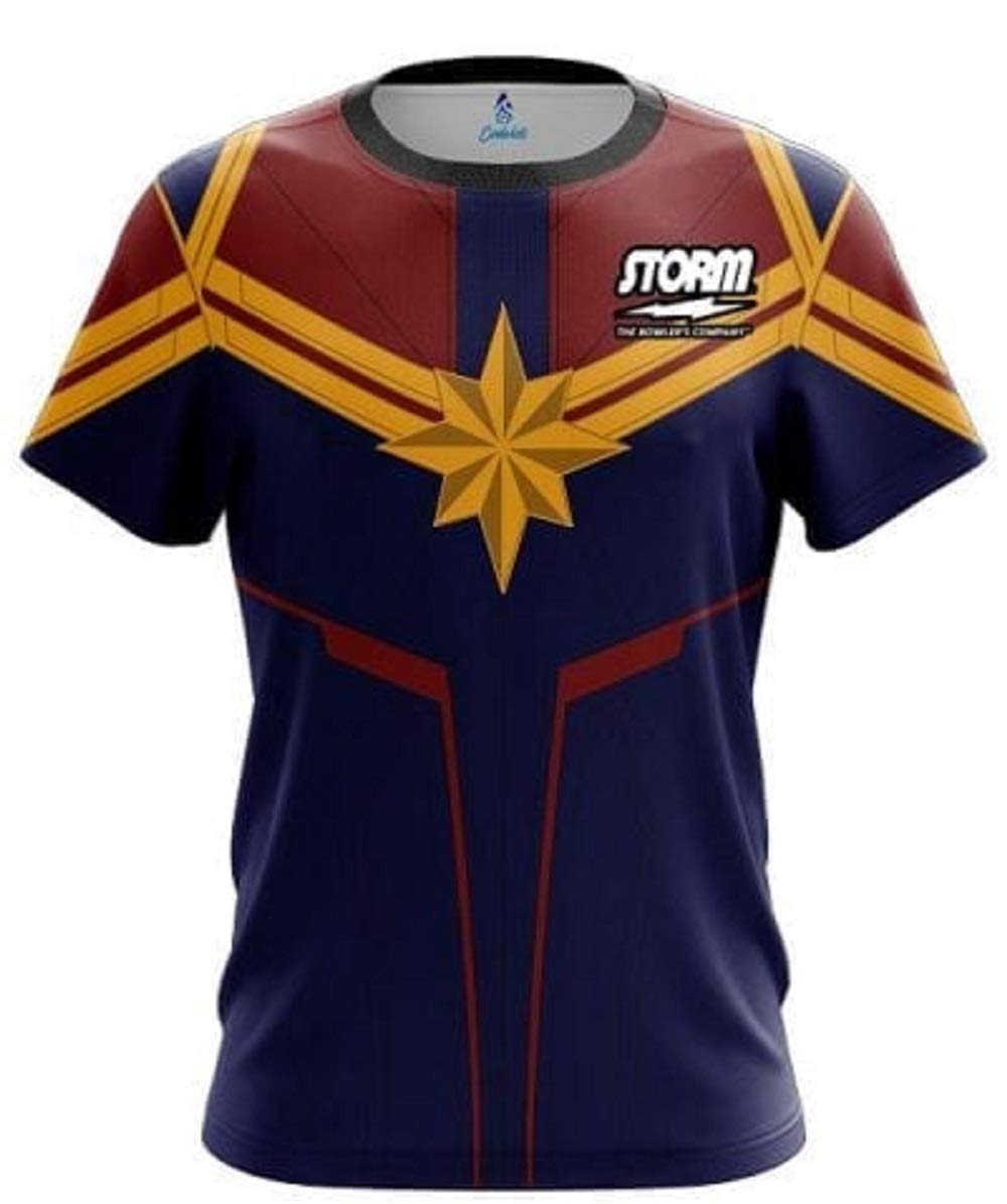 CoolWick Storm Super Hero 7 Bowling Jersey (Small)