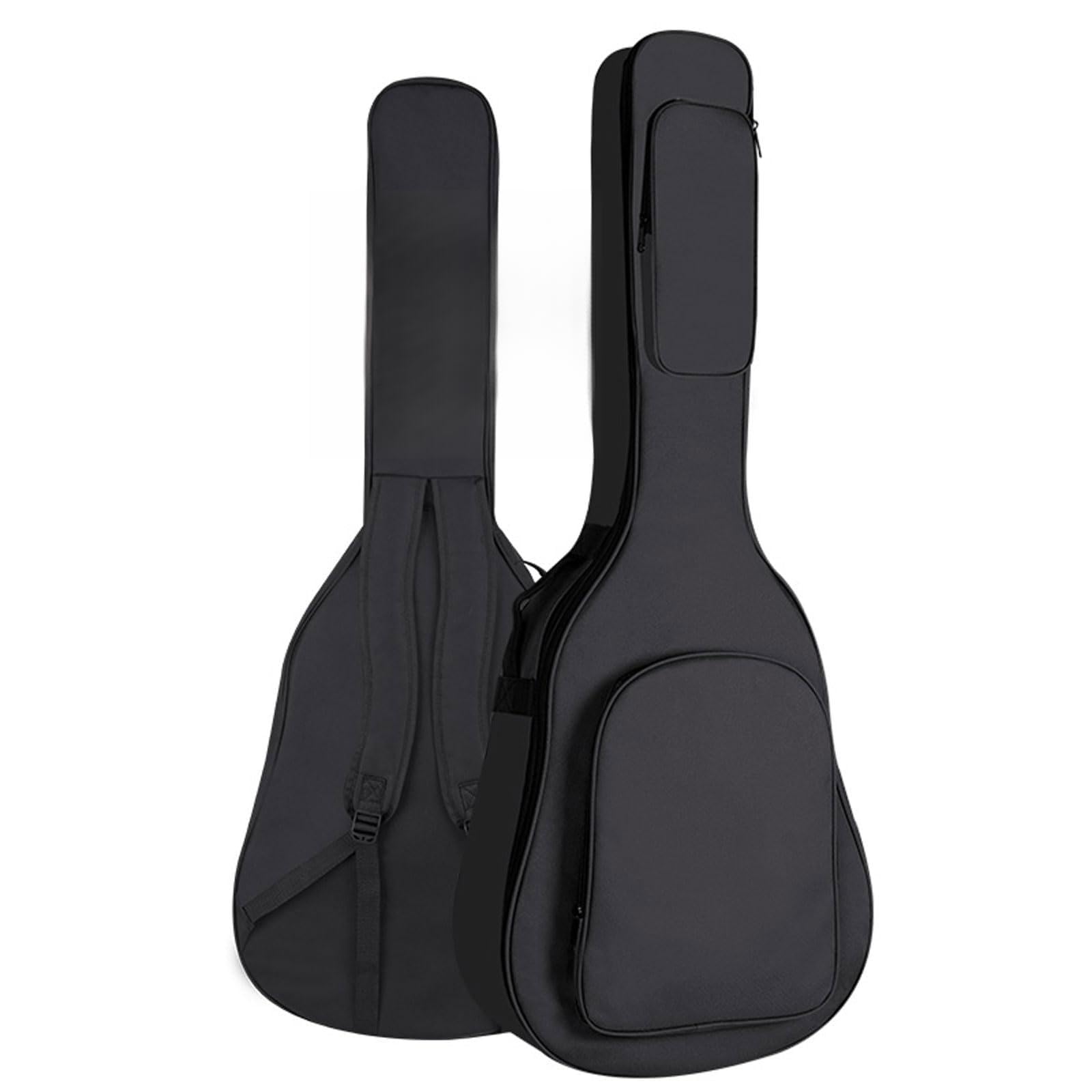 Torba na gitarę 40/41",pokrowce na gitarę do podróży,wyściółka 12mm,ochronna wodoodporna tkanina Oxford i regulowany pasek na ramię, plecak gitarowy,futerał do przenoszenia gitar o wysokości 101-106cm