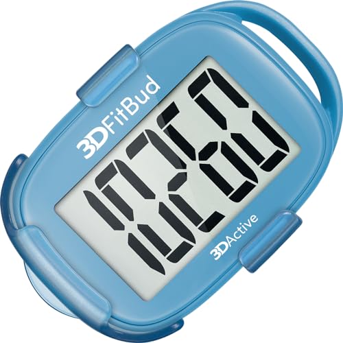 3DFitBud Simple Step Counter Walking 3D Pedometer by 3DActive wit...