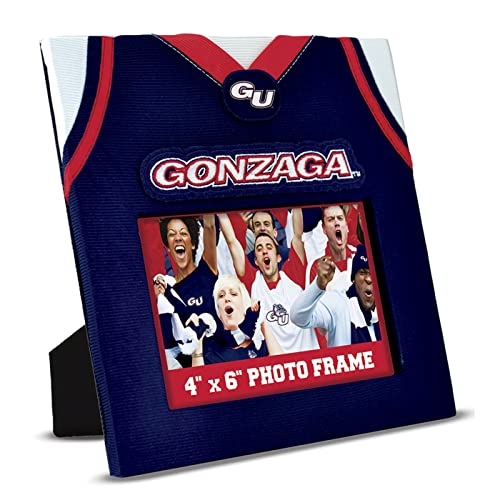 MasterPieces Sports Decor - NCAA Gonzaga Bulldogs - Team Jersey Uniformed Picture Frame For 4