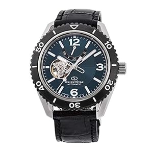 Orient Star Semi Skeleton Power Reserve Sapphire Teal Dial Watch RE-AT0104E