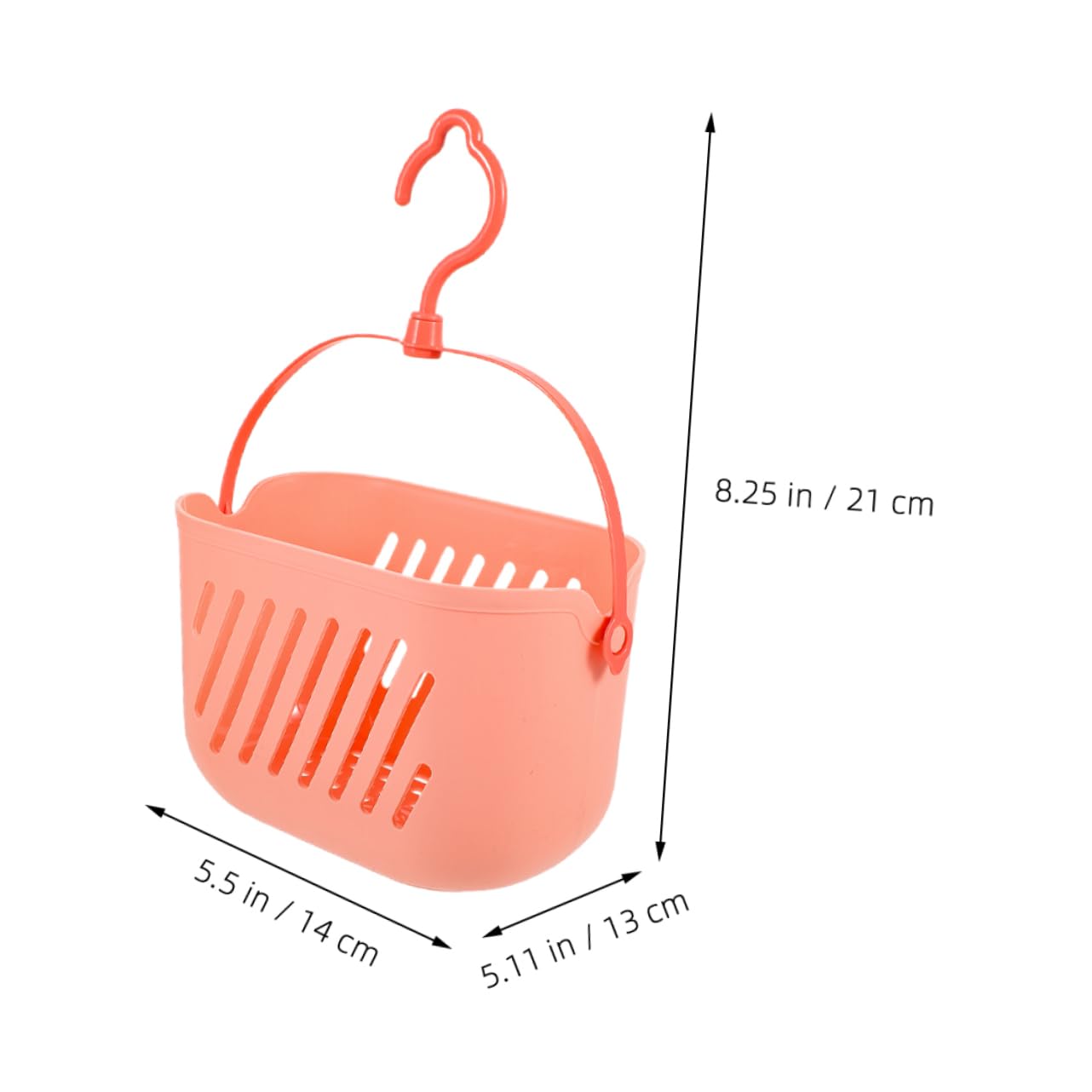 IMIKEYA 2 Cestas de Almacenamiento Colgantes Organizador Reutilizable para Baño de Plástico Pp Gancho para Accesorios de Ducha en Baños y Aseos