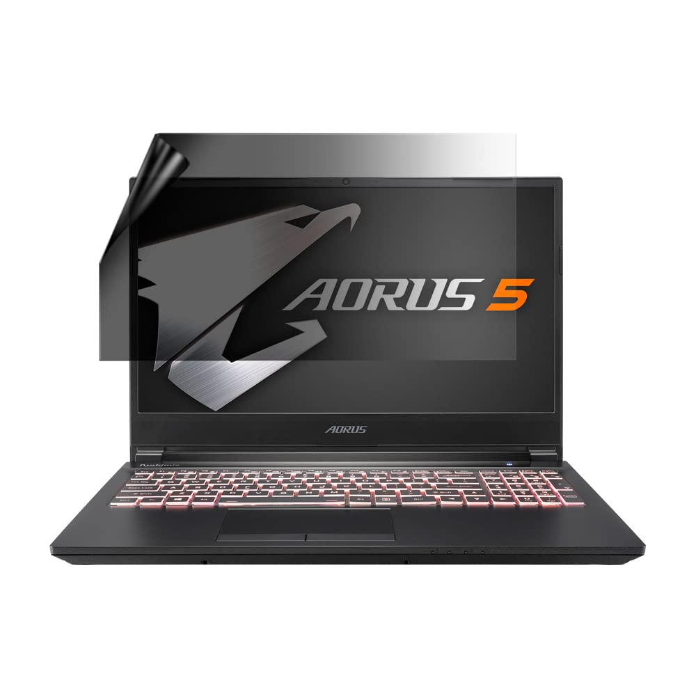 Celicious Privacy Lite 2-Way Anti-Glare Anti-Spy Filter Screen Protector Film Compatible with Aorus 5 SB