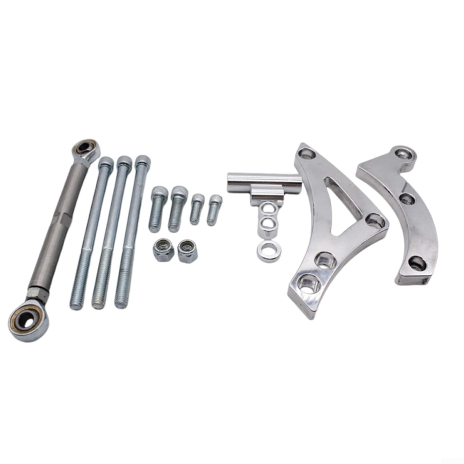 Support alternateur aluminium Chrysler 318 pièce de rechange mécanique haut de gamme argent
