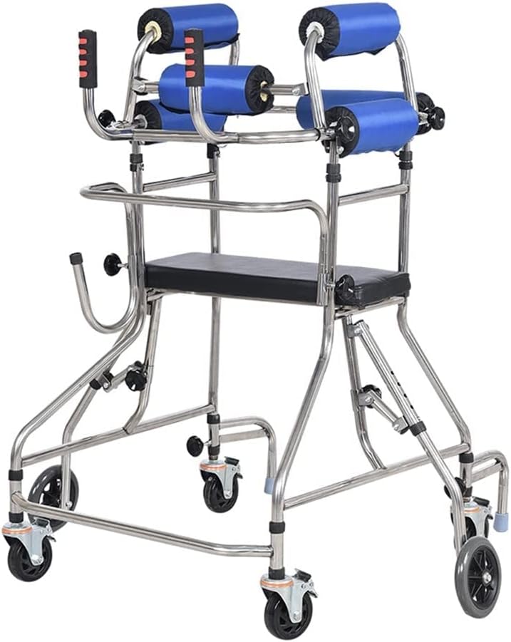 折りたたみ歩行器 Amazon.co.jp: 歩行器 折りたたみ歩行器、4輪モビリティ