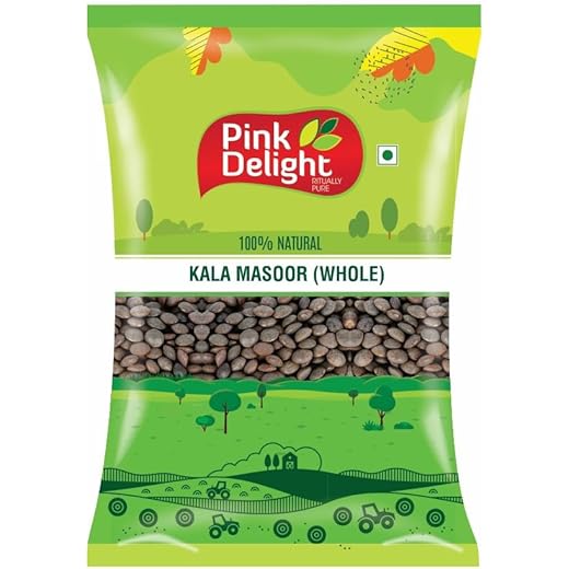 Pink Delight Black Masoor Daal 500g