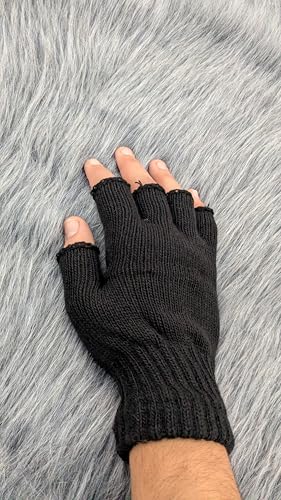 Half Finger Winter Gloves | Warm and Comfortable | Suitable for Sports and Daily Use