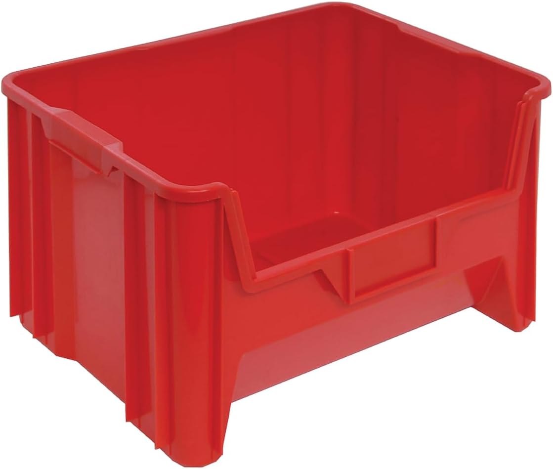 Giant Stack Container - Red (15-1/4" x 19-7/8" x 12-7/16") - [Set of 3]