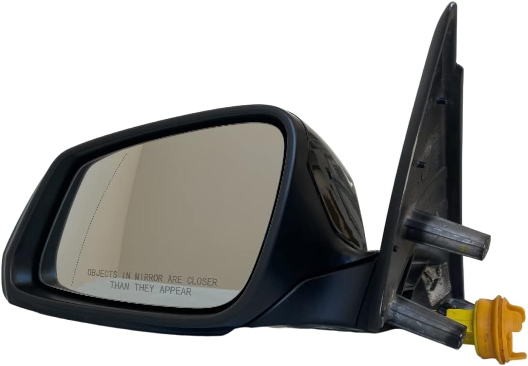 #162 8th Gear Black Left Driver Side Mirror with Turn signal Compatible with BMW 740i 750i 760Li 2009 2010 2011 2012 2013 2014 2015 for BMW 740 750 760