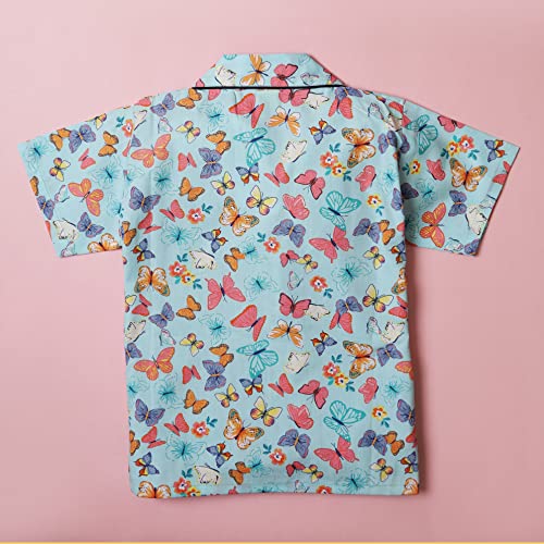 Image of Little Swag Alphabets Cartoon Printed Unisex Cotten Pyjama Night Suit Set for Kids, Girls and Boys Wear