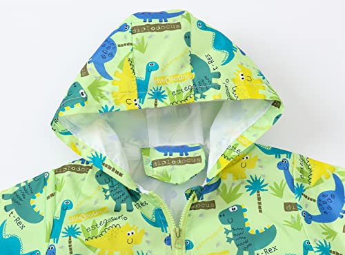 Image of Happy Cherry Kids Boys Girls Fleece Lined Windbreaker Jacket Fashion Prints Hoodie for Fall Winter