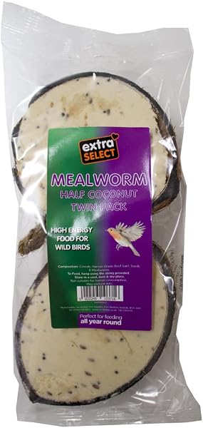 Extra Select Wild Bird Half Filled Coconuts 2pk - 1