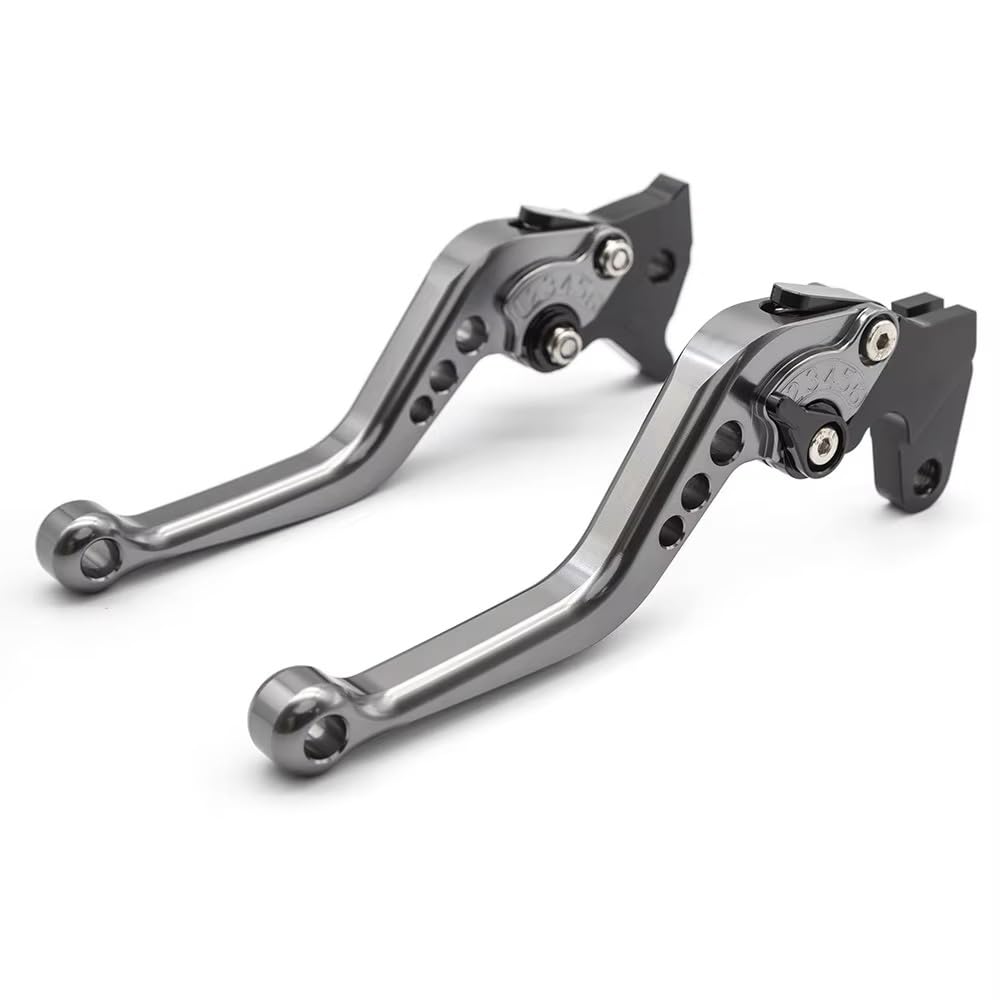 Ningruibhd Gray 147Mm Brake Levers Clutch Lever For Vespa For Gts125 For Gts300 2023 2024 For Gts 300 Motorcycle Adjustable Scooter Disc Brake Levers Brake Clutch Lever(Gray 147Mm)