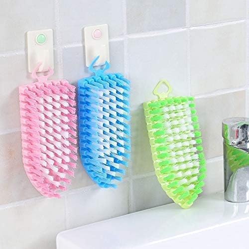 AIDROM MART Flexible Cleaning Brush for Home, Kitchen, Bathroom, Wash Basin, Cloth, Floor Washing Brush Scrubber Kitchen Cleaning Flexible Scrubbing Tools 1