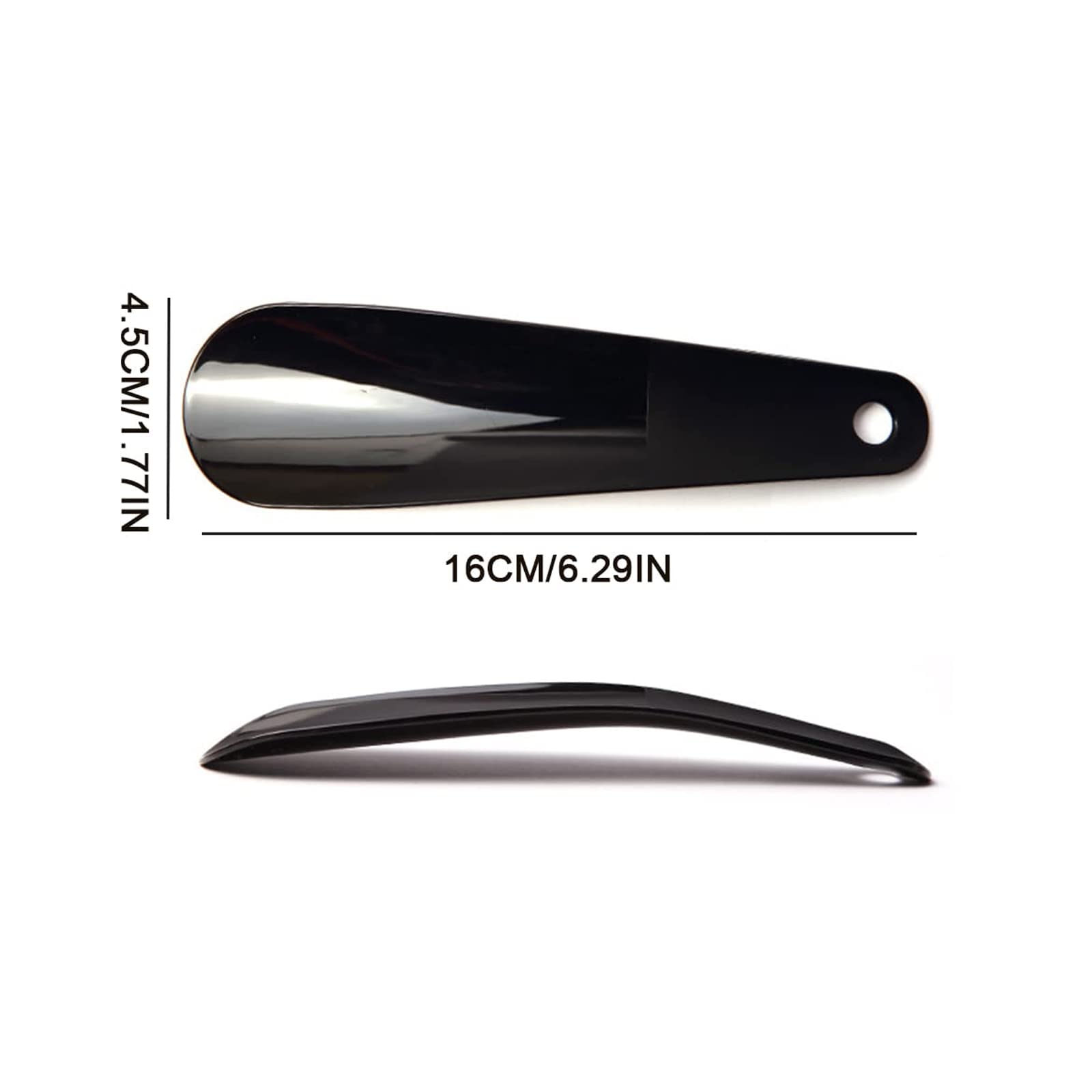5 sztuk łyżek do butów mniejszych 16 cm / 6,2" łyżeczek do butów, zestaw łyżek do butów, krótkie, małe, trwałe, do wszystkich rozmiarów stóp, dla mężczyzn, kobiet, dzieci