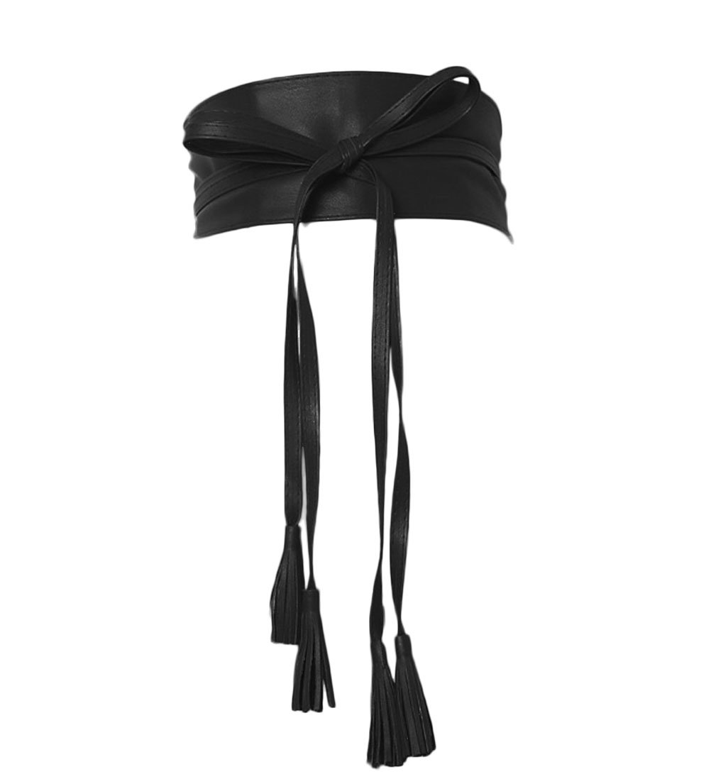 TY beltGirls Ladies Vintage Waist Band Suede Obi Belt with Tassel