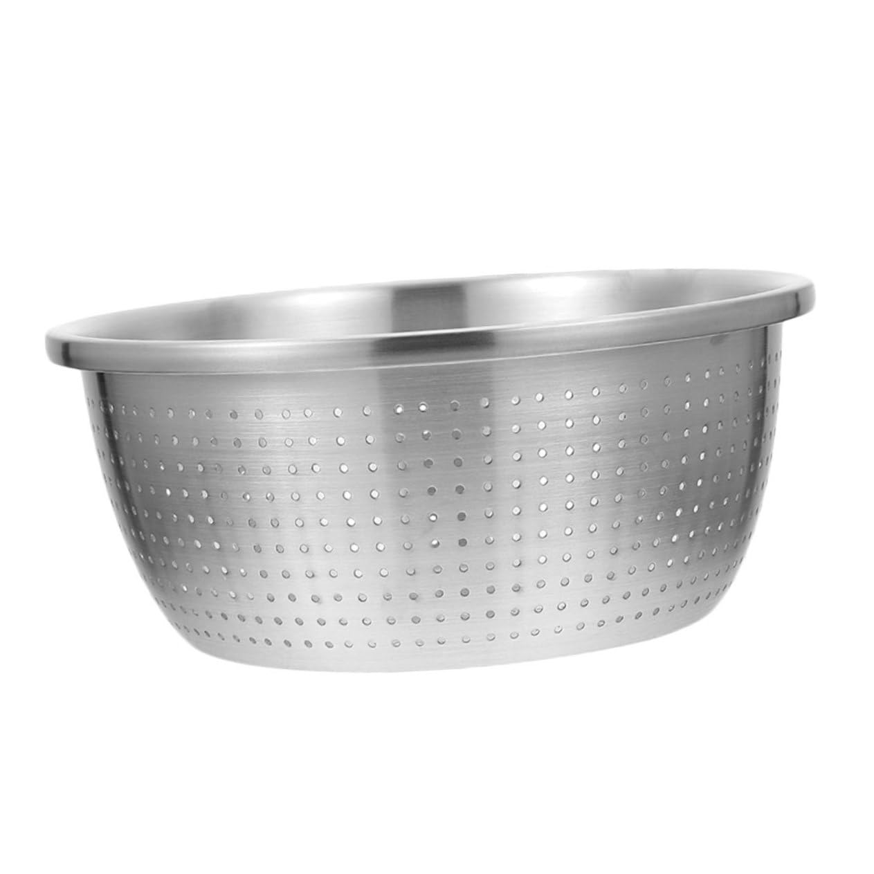 Colador Perforado de Acero Inoxidable de 26cm para Cocina