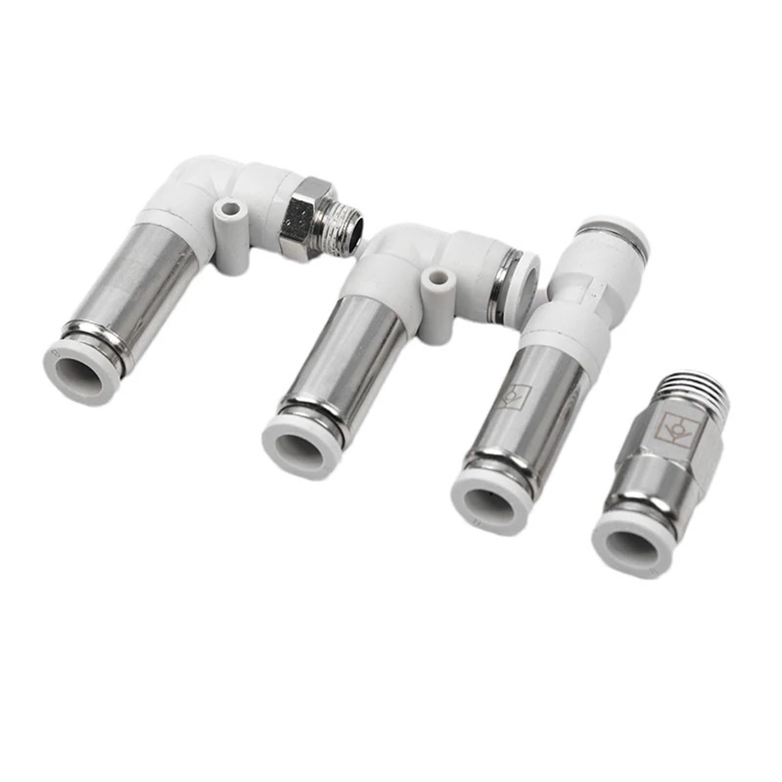 Jwvialel Spv-10 Spu Spl One-Way Valve Pneumatic Fitting Check Quick Elbow Air Connector 1Pcs(Spv-10)