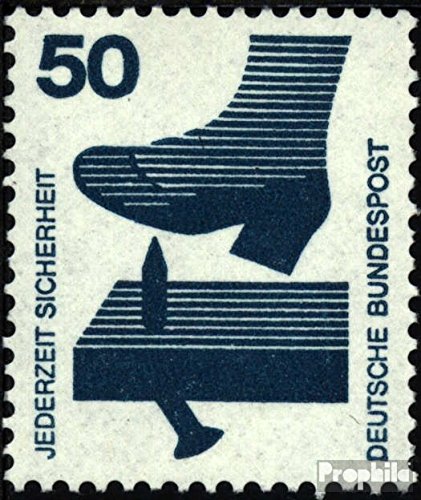 MNH ** MNH Prophila Collection GermaniaD (Germania.Germania) 700A Ra con Contando Il Numero MNH ** MNH 1971 Prevenzione degli infortuni (Francobolli per i Collezionisti)