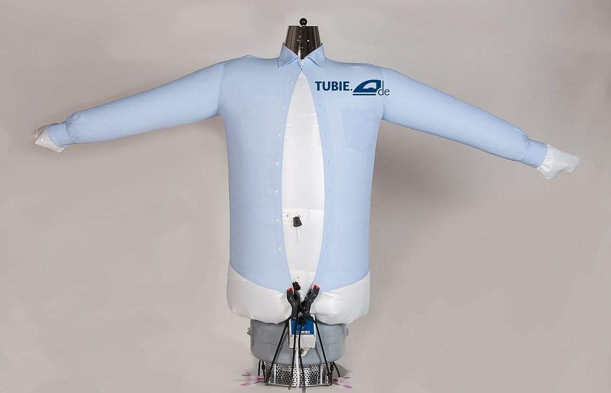 Tubie eco - Modèle de table - Repassage de chemises - Mannequin de repassage - Repassage de chemisiers - Machine à repasser (sac gonflant, taille 6XL)