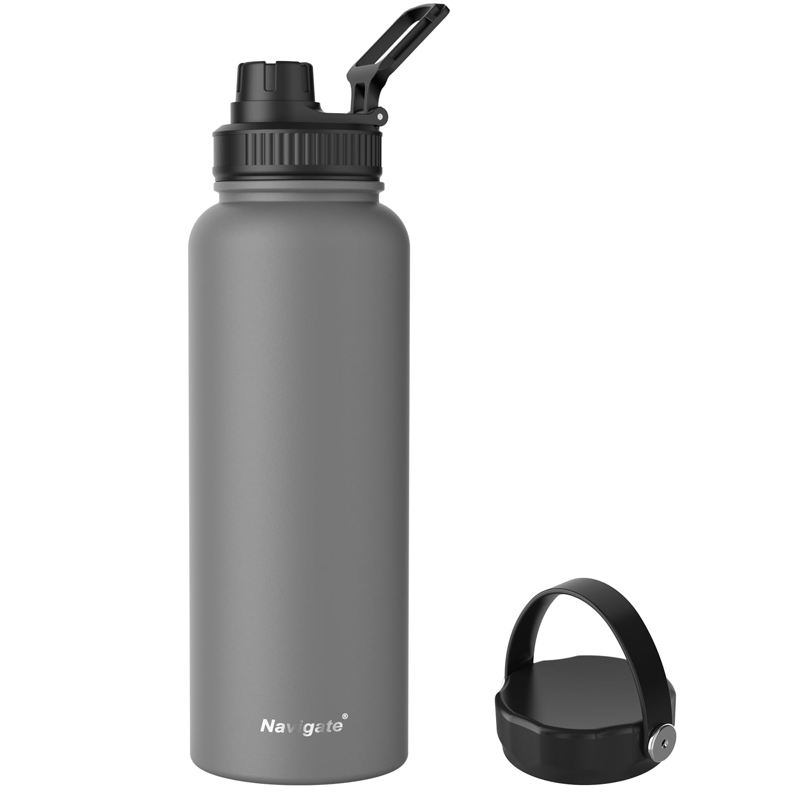 Amazon.com: Navigate 40 oz Insulated Stainless Steel Sports Water