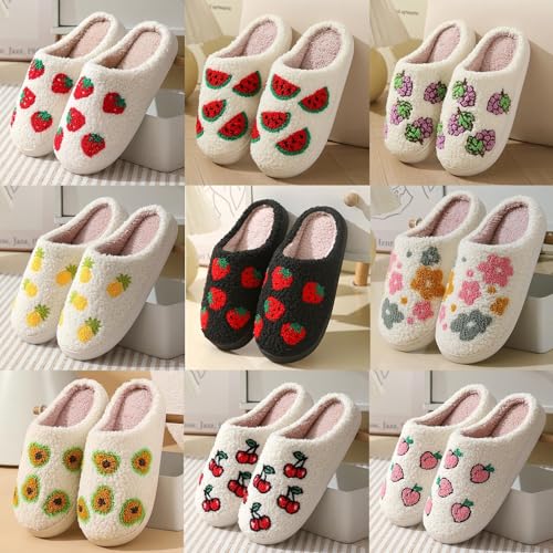 Womens House Slippers Comfort Non Slip Fuzzy Slippers Cozy Soft Plush Fleece Lined Warm Shoes Cute Slipper Indoor and Outdoor3