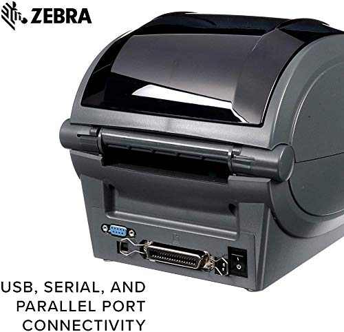 Zebra Gx420T Thermal Transfer Desktop Printer Print Width Of 4 In Usb Serial And Parallel Port Connectivity Gx42-102510-000 #TOP4