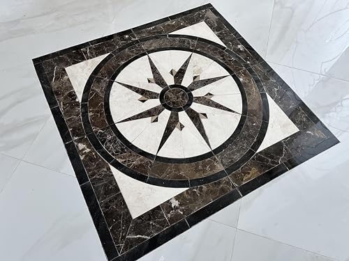 Floor Medallion Marble 30X30 INCH