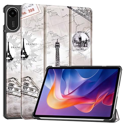 Image of ProElite Case Cover for Xiaomi Redmi Pad 2 11 inch Case, Slim Trifold Flip case Cover for Xiaomi Redmi Pad 2 11 inch Tablet [Auto Sleep Wake Feature], Eiffel