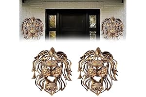 Fantastic Large Lion Head Wall Decor for Farmhouse