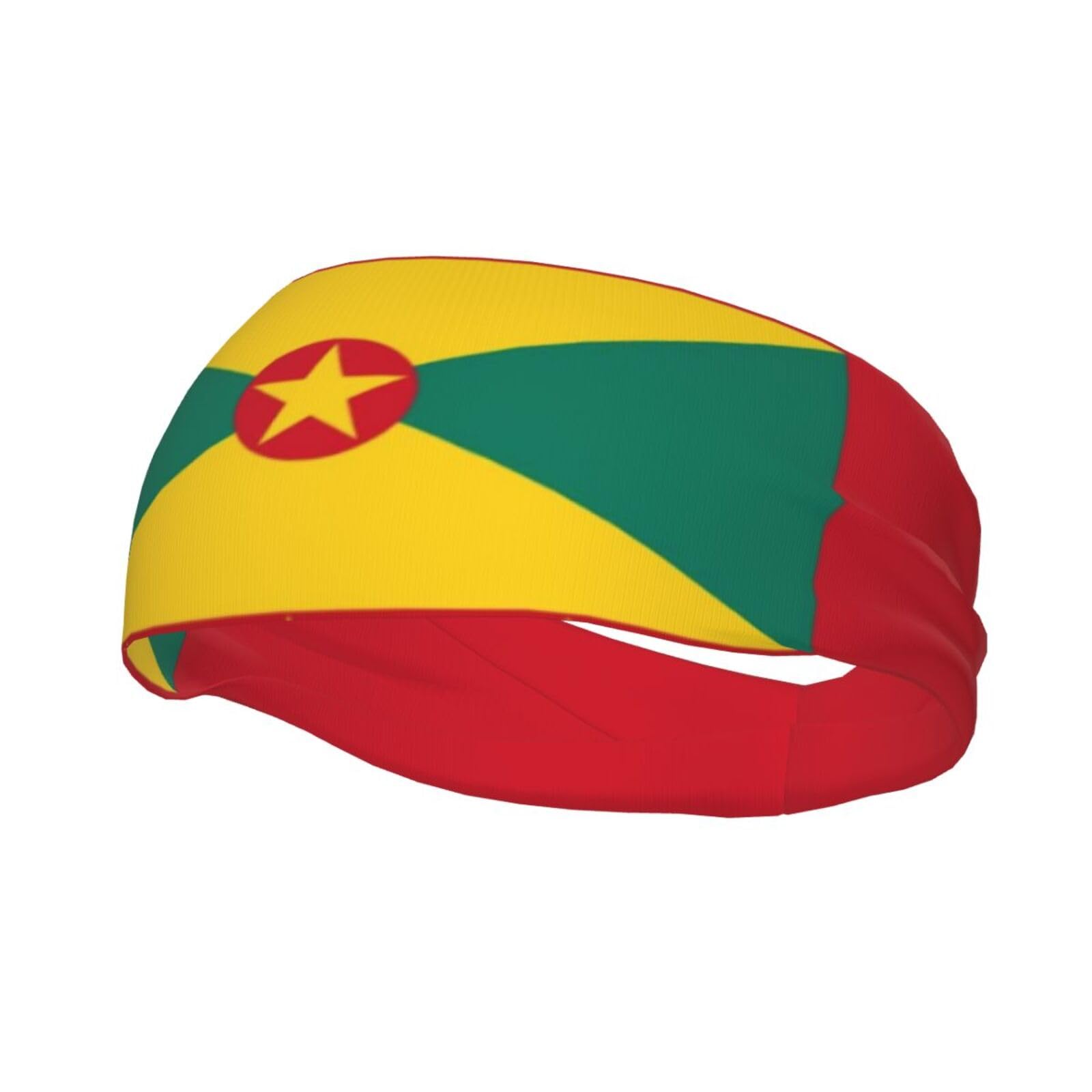 Cute Flag Headbands Women Men Flag Sweatband Sports Headband for Running, Cycling, Yoga Gym, Working Out